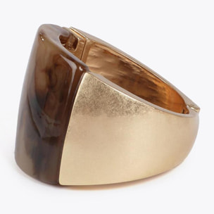 Bracciale rigido con pezzo acrilico