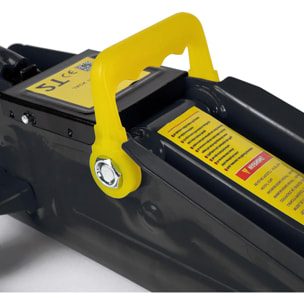 Cric Sollevatore Idraulico Per Auto Martinetto 2t Ruote Bidirezionali A Cuscinetto Assetto Ribassato Professionale Veicoli Auto Moto Con Valigetta