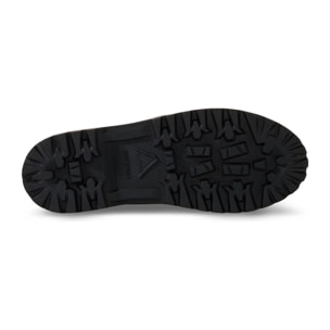 Superga - Botines Unisex Negro - 3343 ALPINA DUCK CALFHAIR