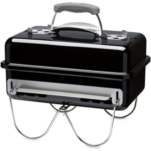Barbecue charbon WEBER Go anywhere Black à poser 42 sm
