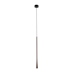 DIANA 600 Lampe suspension marron