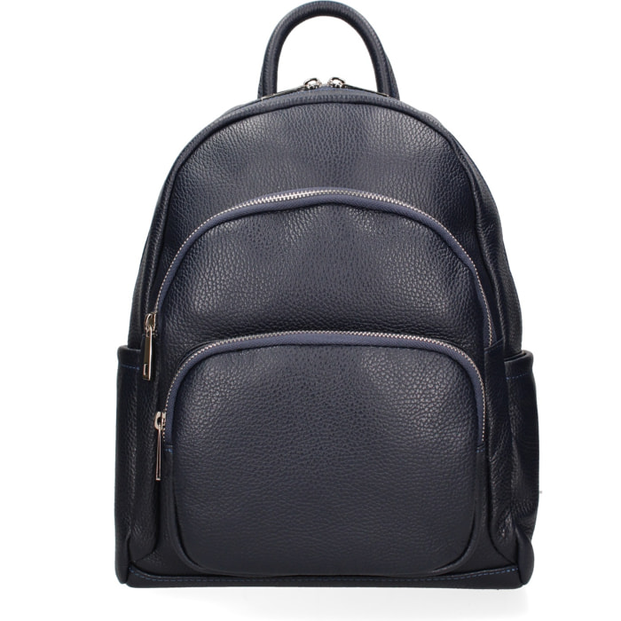 Zaino da donna Made in Italy - Modello Valoria Pro - 100% pelle - 26.0 x 31.0 x 11.0 cm