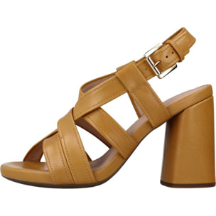 Sandalias Mujer de la marca GEOX  modelo D GENZIANA HIGH Light Brown