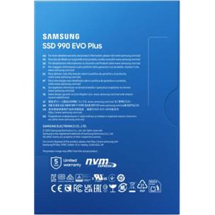 Disque dur SSD interne SAMSUNG 990 EVO Plus 4 To