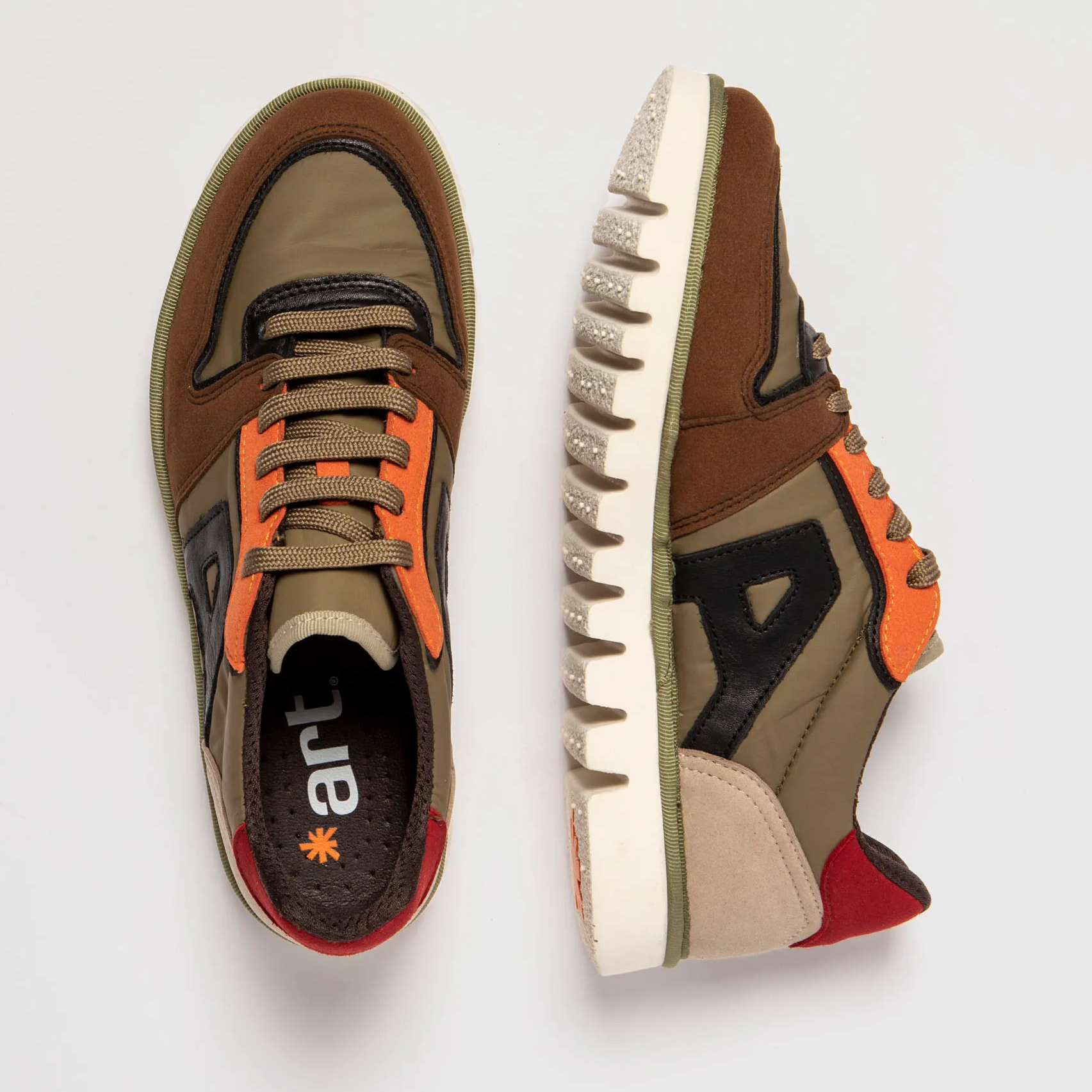 Zapatos 1589 MULTI KAKI/ONTARIO color Multi kaki