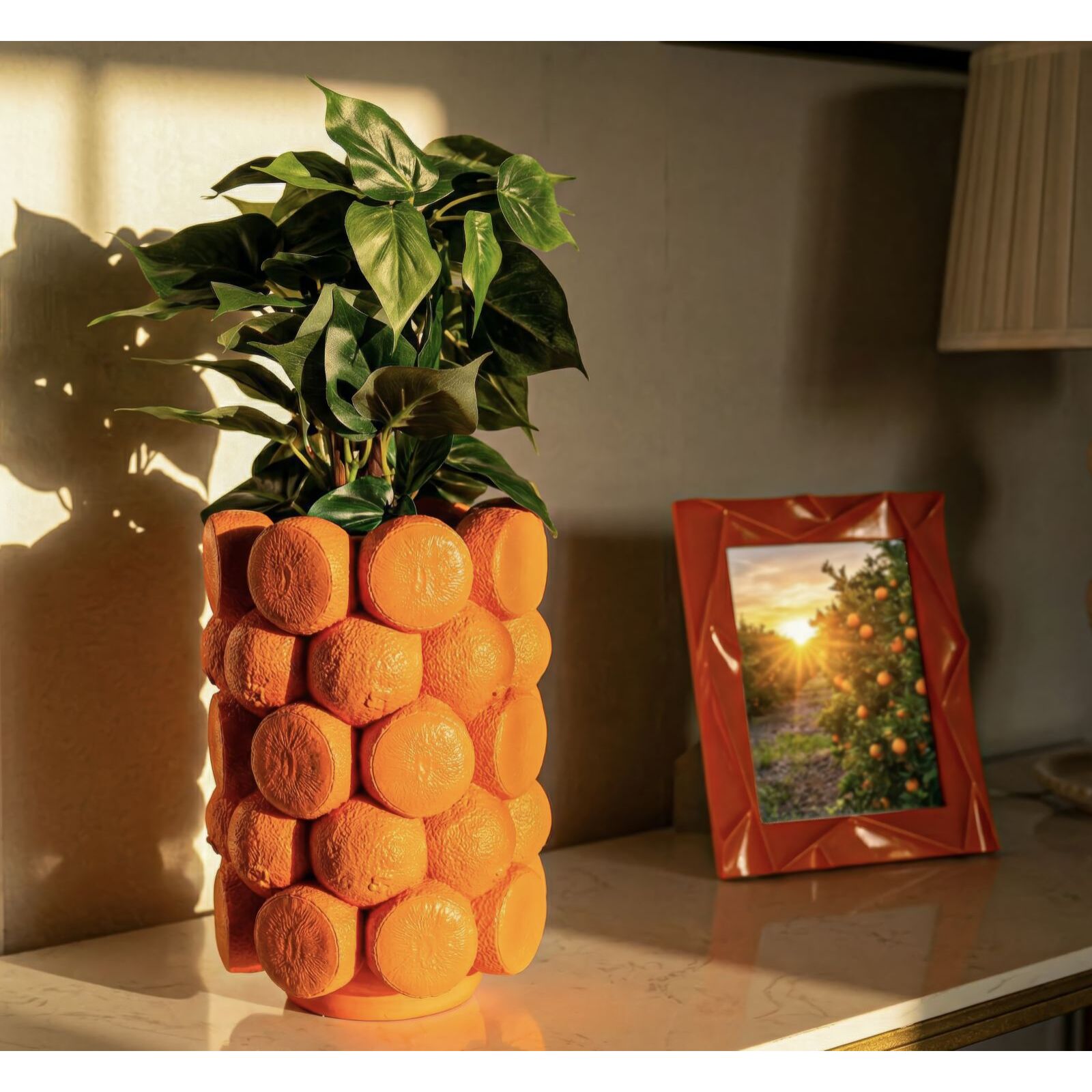 VASO ORANGE CM Ø 19X28