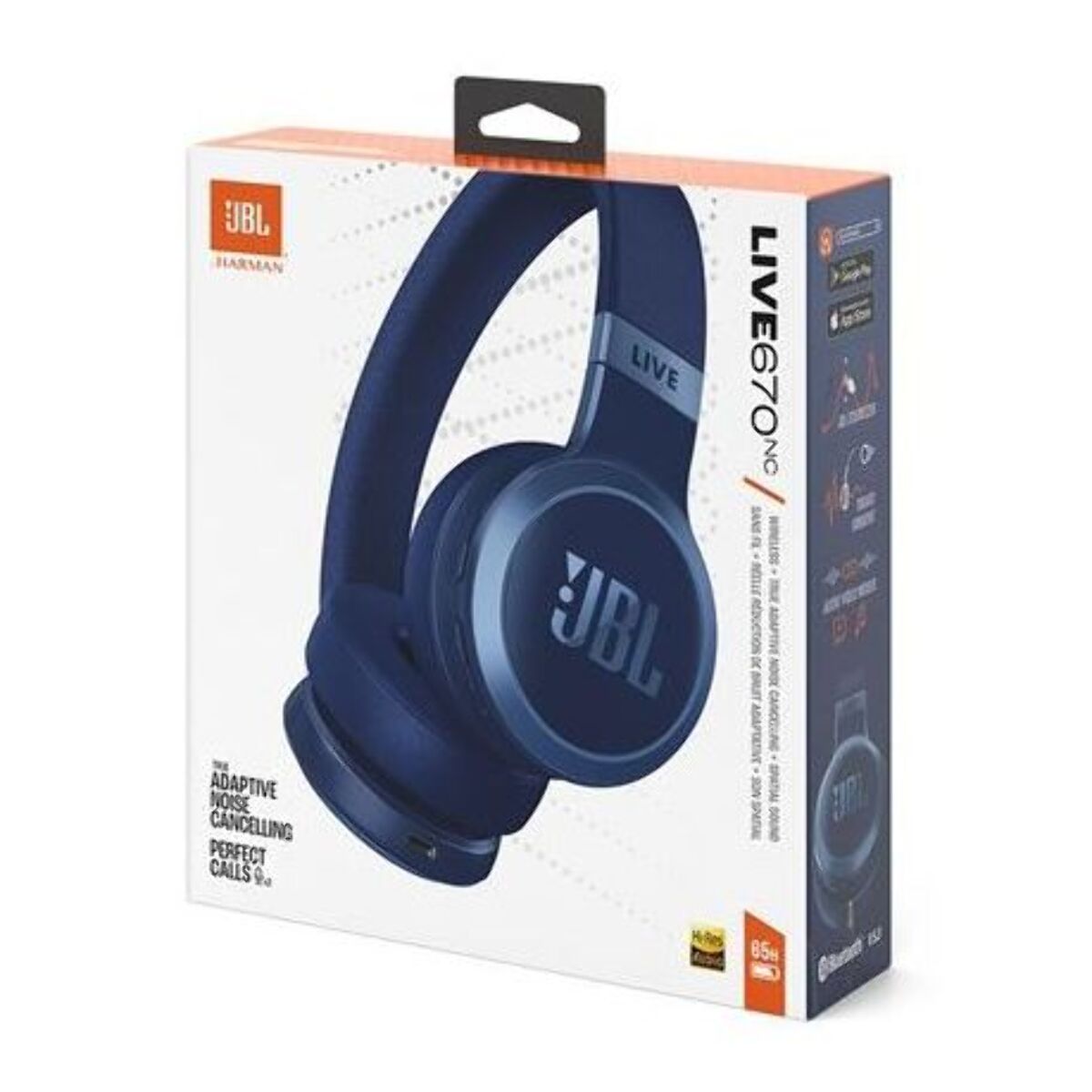 Casque JBL Live 670 NC Bleu
