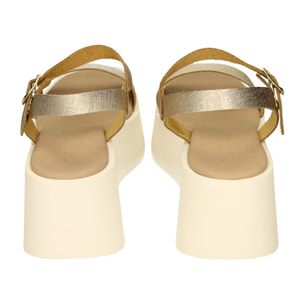 Sandali Donna Tata Italia Dorato