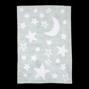 Tapis enfant Lavable 30° en coton BIO NIGHT