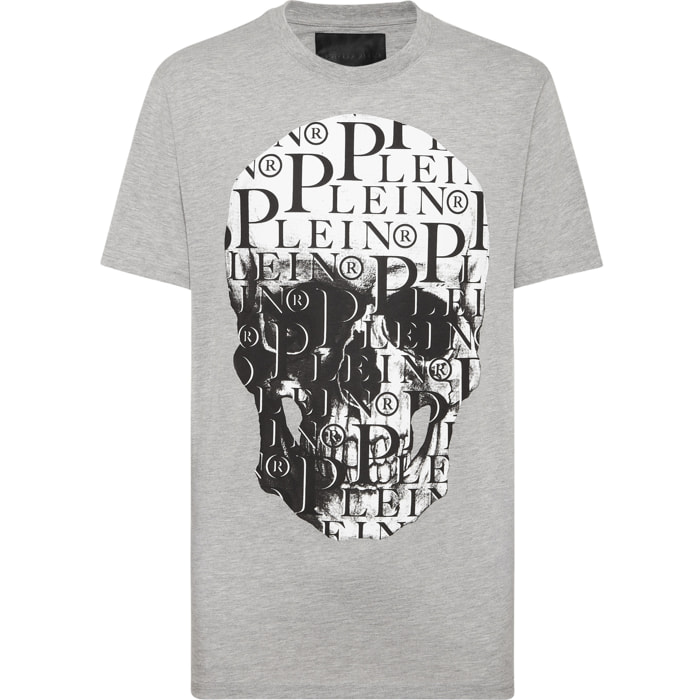 PHILIPP PLEIN T-Shirt Round Neck SKULL