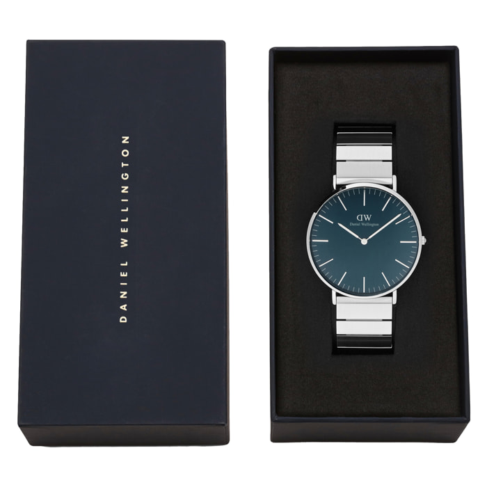 Reloj Daniel Wellington DW00100776 Hombre Analogico Cuarzo con Correa de Acero inoxidable
