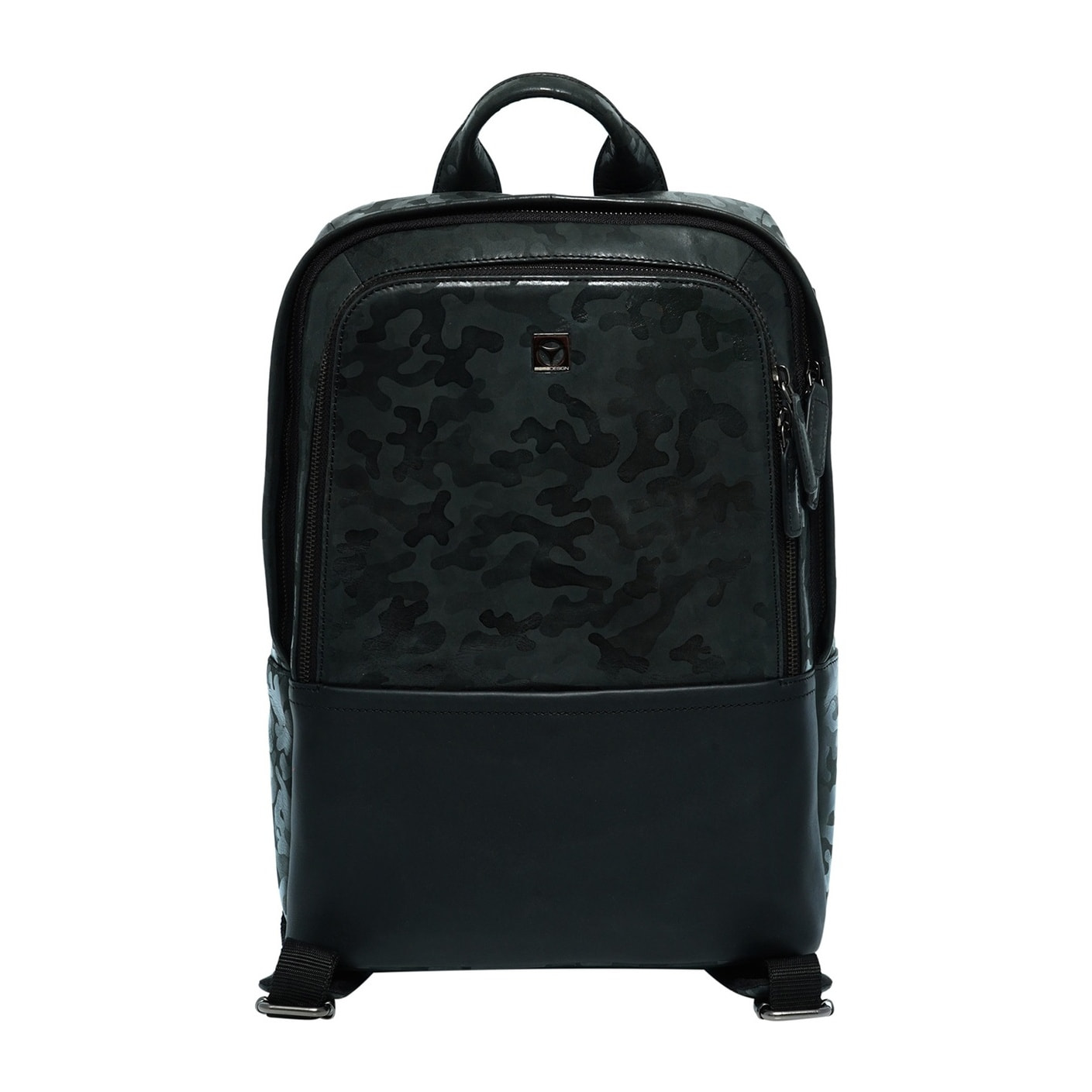 Zaino uomo in vera pelle - Modello Erewhon Nova - Casual - 26.0 x 37.5 x 11.0 cm