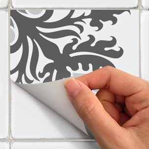 Stickers muraux - Sticker Mural Carrelage adhésif Cuisine Salle de Bain - 24 STICKERS CARRELAGES AZULEJOS MANUELANA