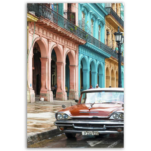 Tableau ville Cuba Tableau alu Dibond