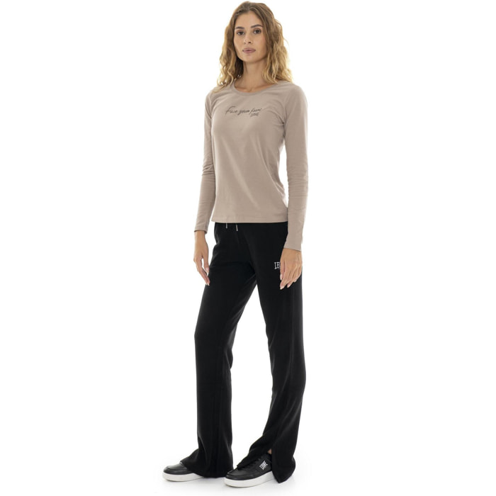 Pantalone palazzo da donna invernale "Relaxed"