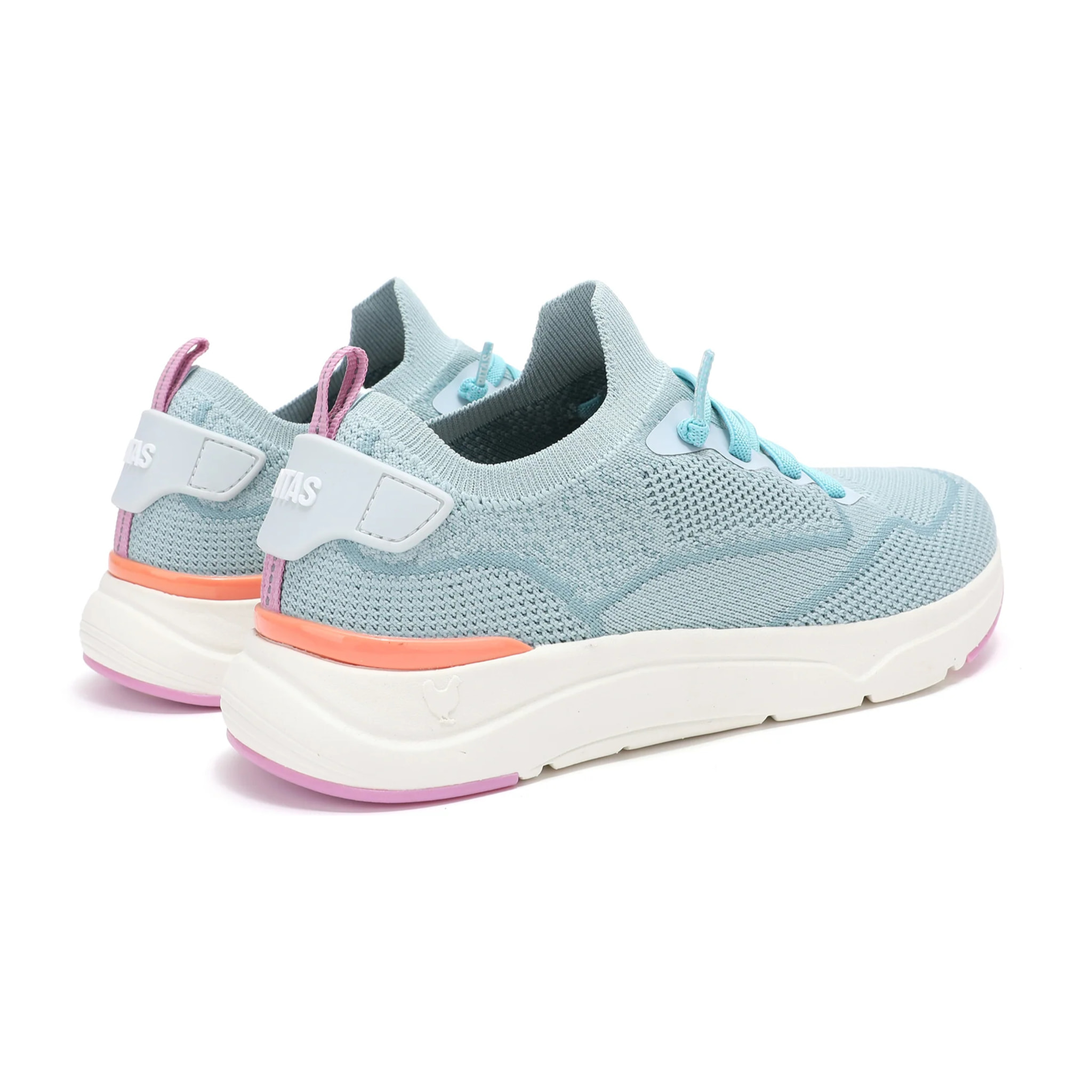 Zapatillas Cue Mujer Azul Claro