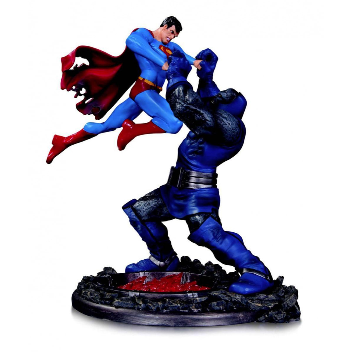 DC Comicd Statua Superman vs Darkseid Terza Edizione Figura 18 cm DC Direct