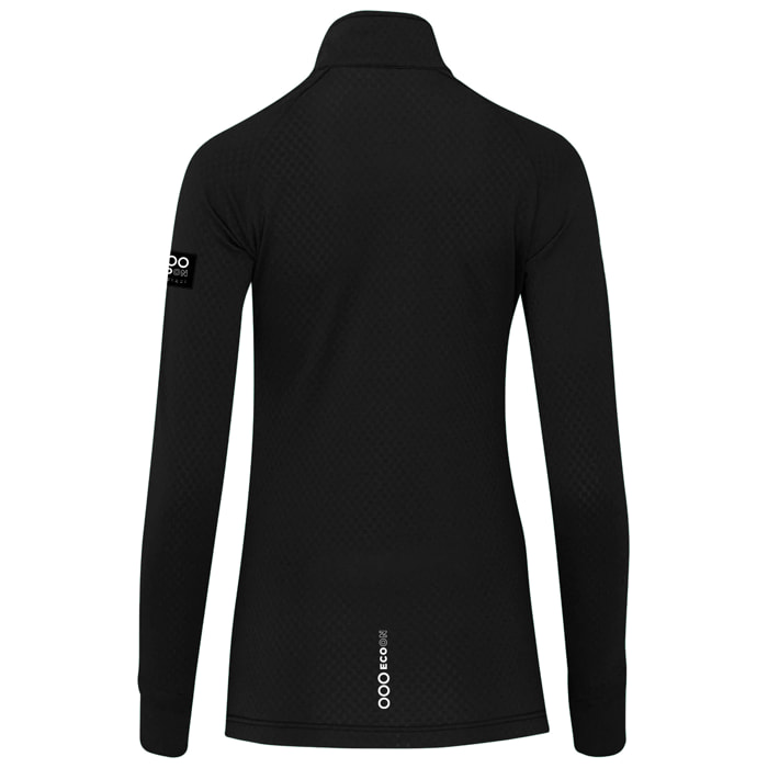 Camiseta técnica para mujer ECOON La Pastourelle - Negro