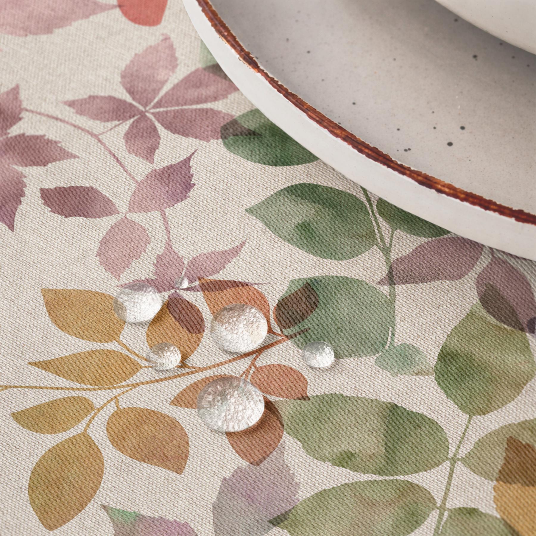 Mantel estampado antimanchas NAIROBI MULTICOLOR