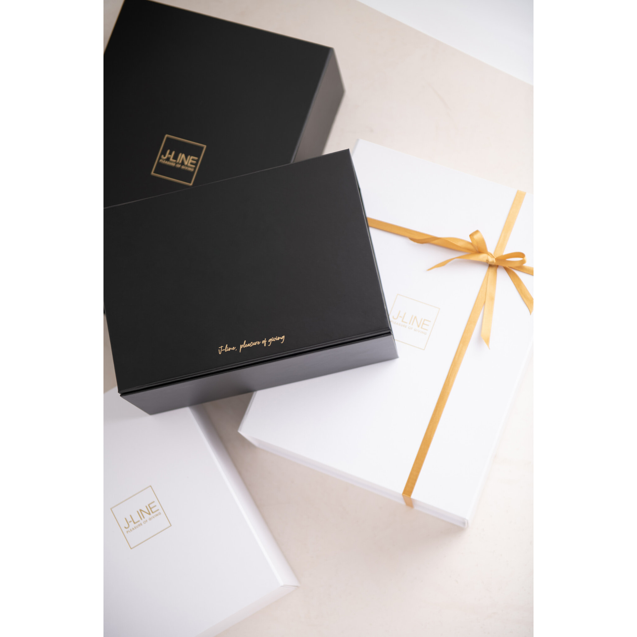 J-Line coffret cadeau - noir - large