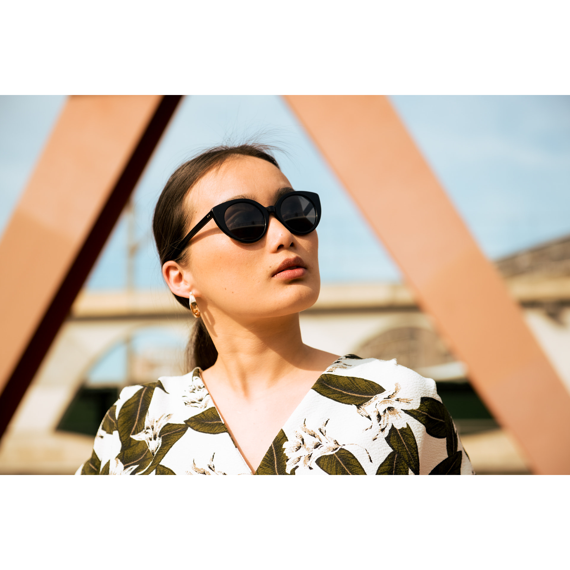 GAFAS DE SOL OCEAN greta de color Negro