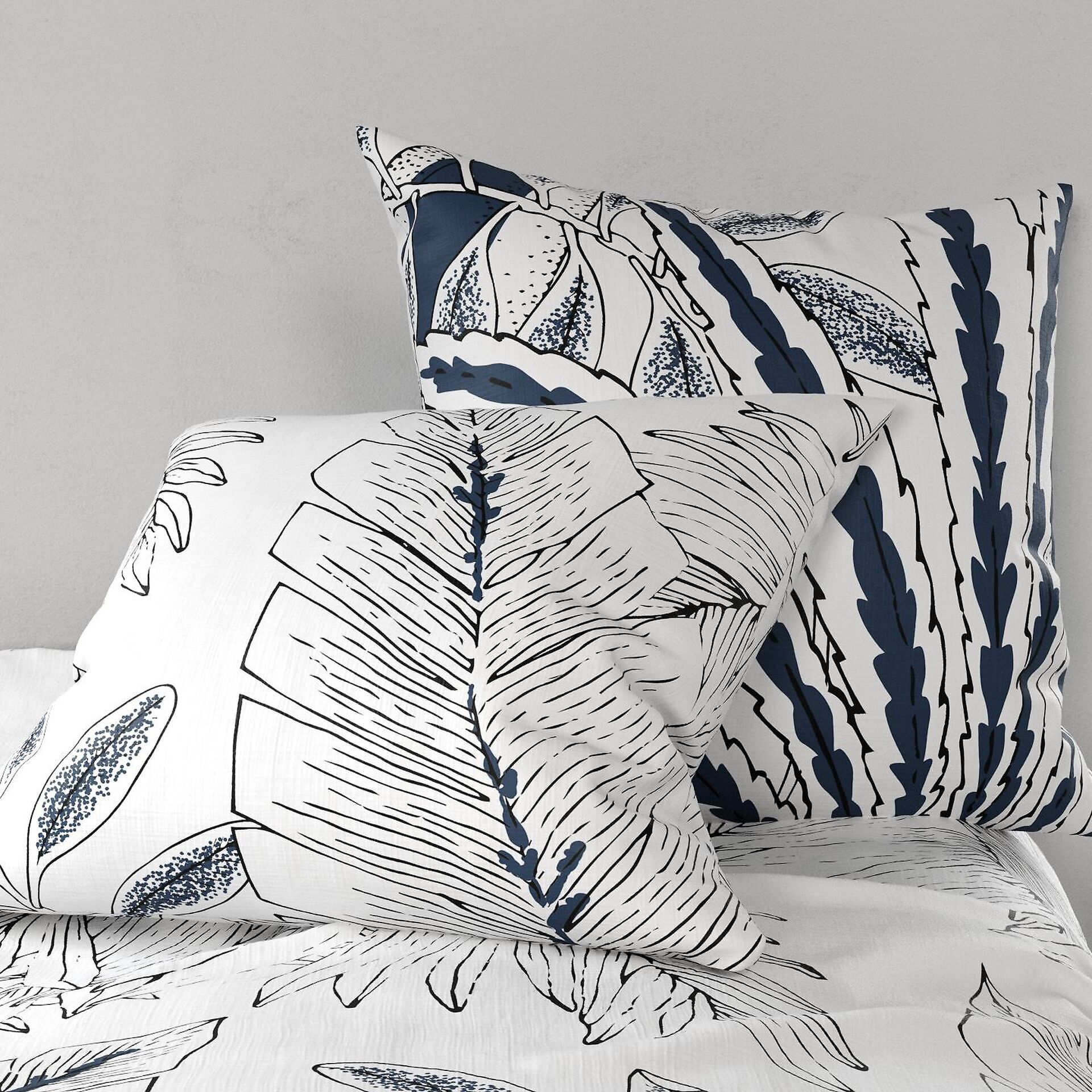 Parure De Drap 3pcs avec Drap Housse 90x190cm 100% Coton 57fils Zanzibar