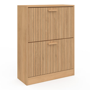 Meuble chaussures Faustine 2 portes - 12 paires