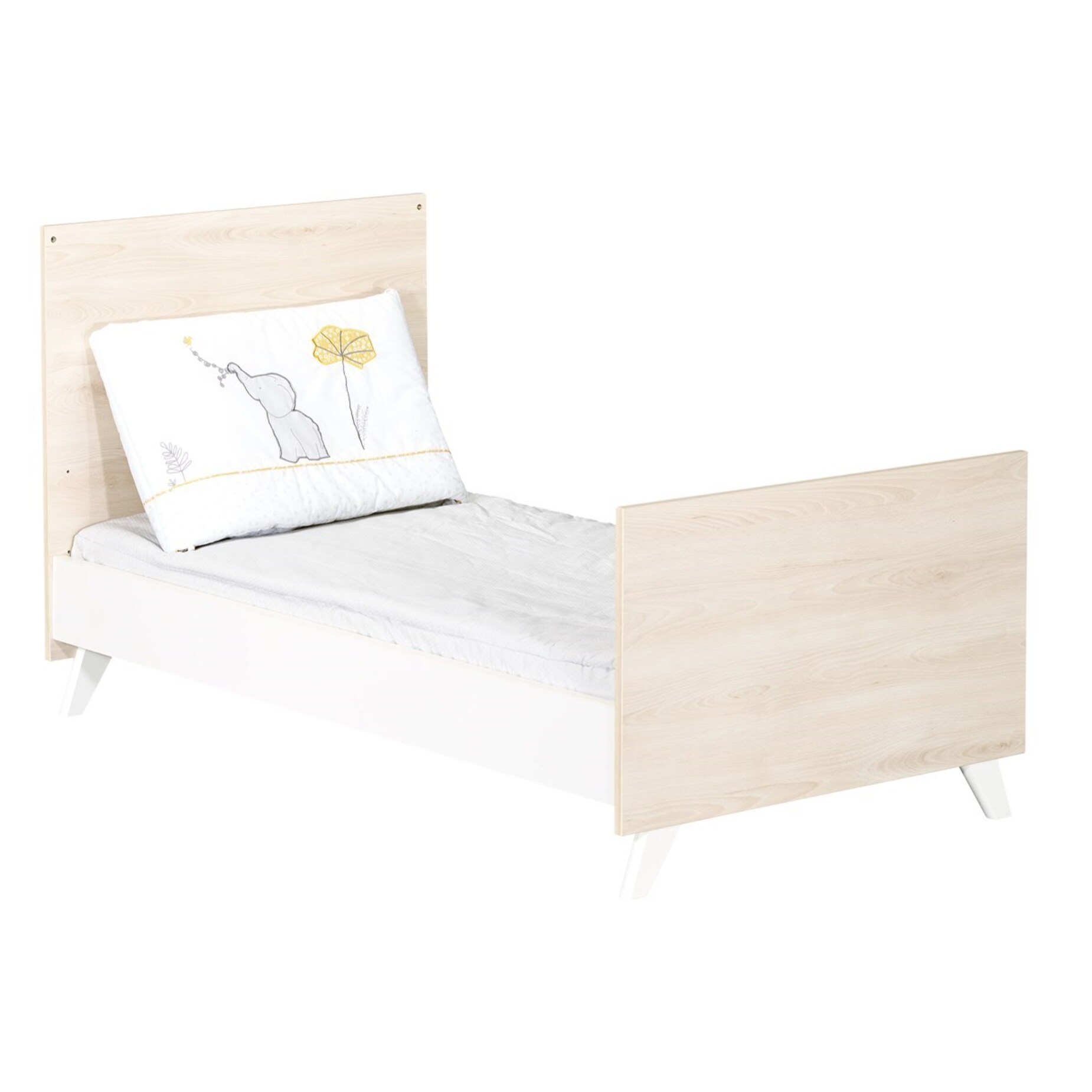 Lit bébé évolutif 140x70 - Little Big Bed en bois