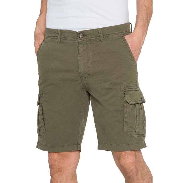 Bermudas Hot Buttered Athabasca cargo Verde Militar