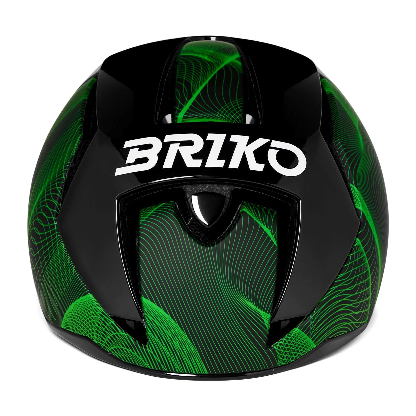 Caschi Briko Uomo Donna Nero Gass Graphik