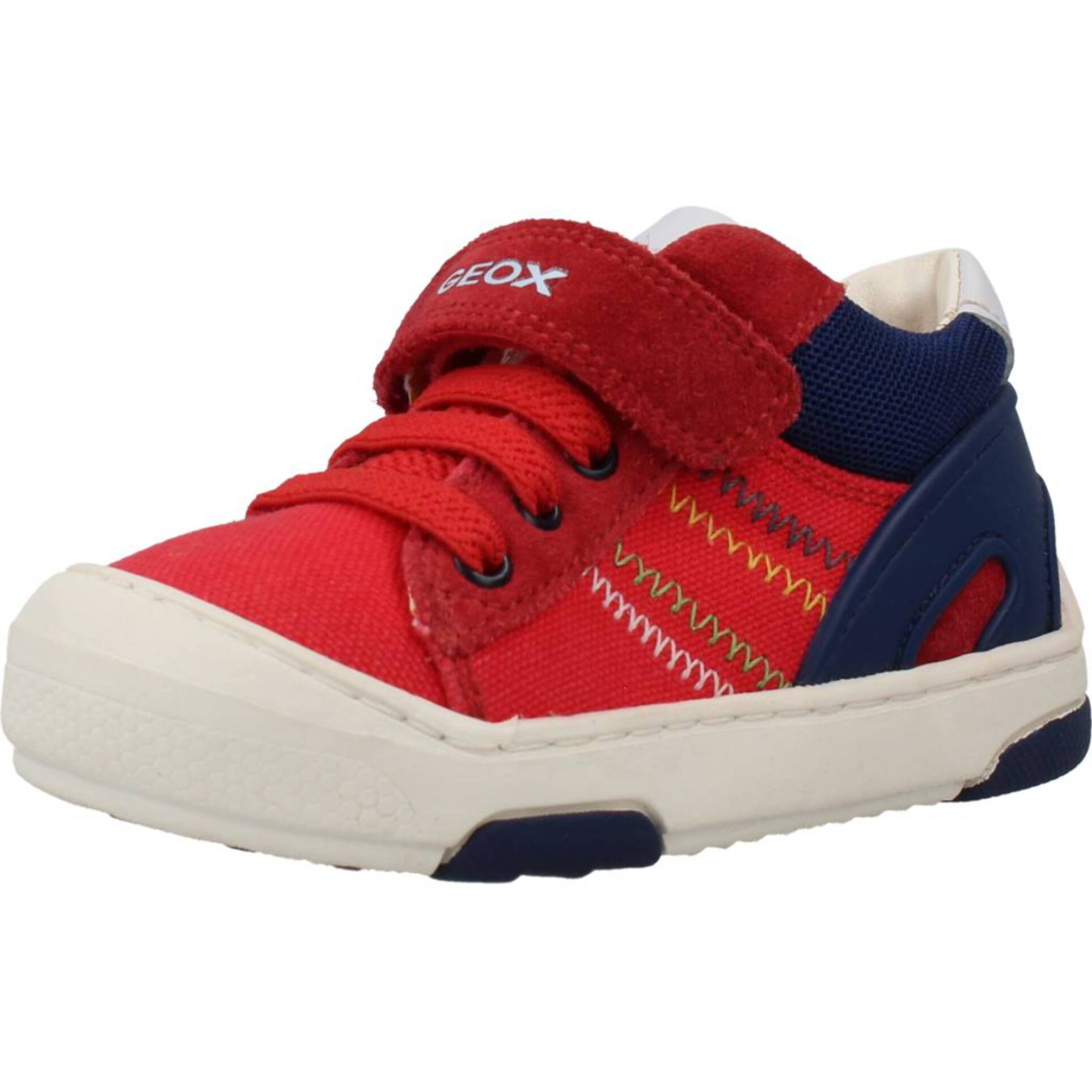 Zapatillas Niño de la marca GEOX  modelo B JAYJ BOY C ROJO
