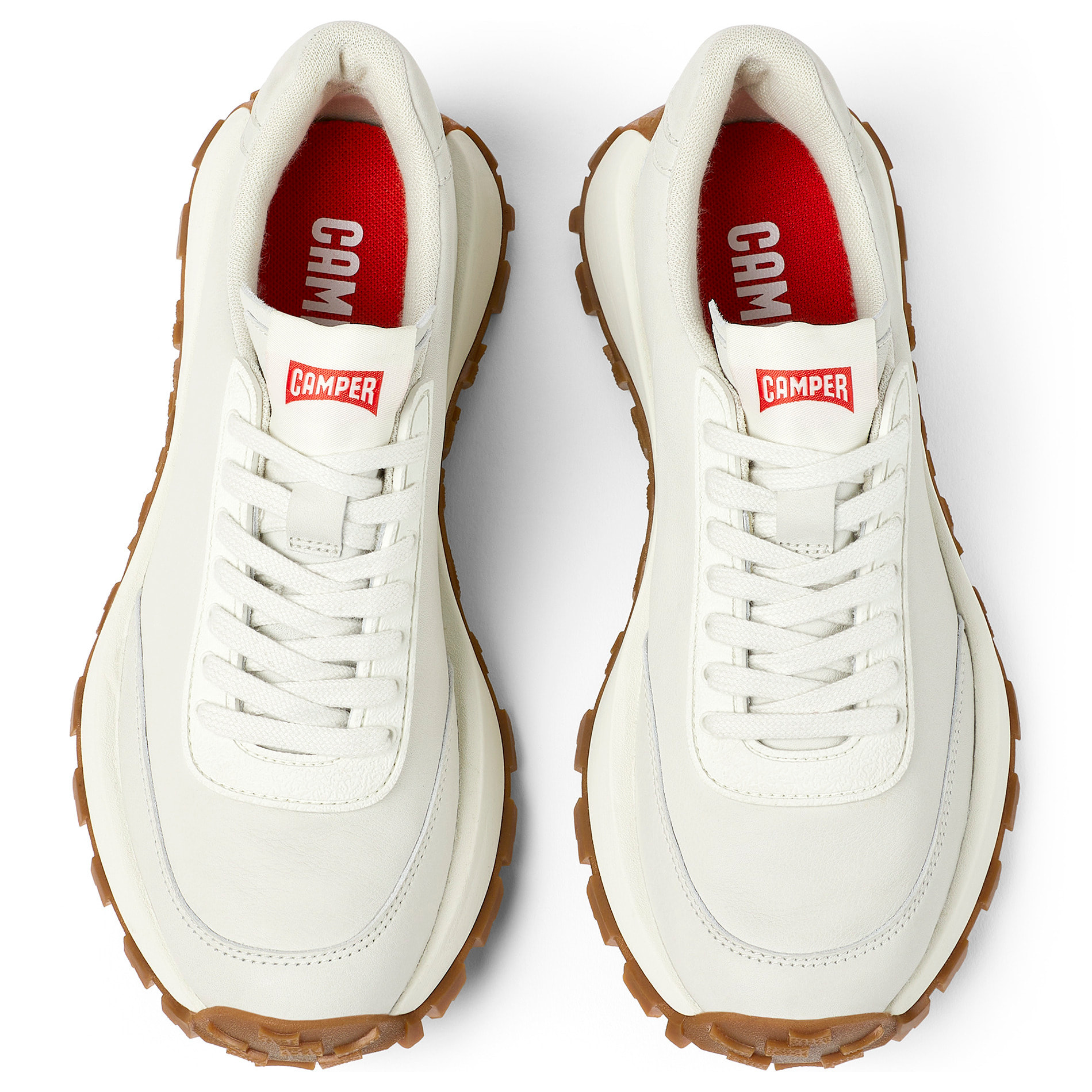 Sneakers - CAMPER Drift Trail - Bianco - Pelle liscia