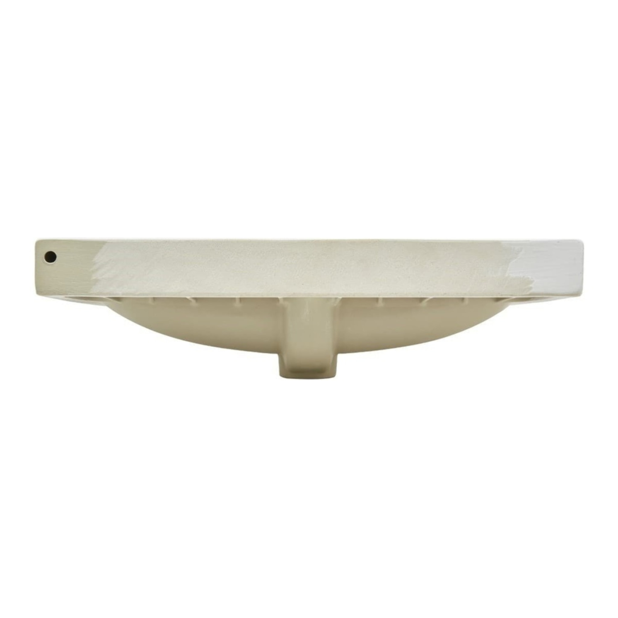 Meuble lavabo Swiss Aqua Technologies Fusion 60,5x46 cm blanc mat, trou pour robinet au milieu SATFUS6046MW