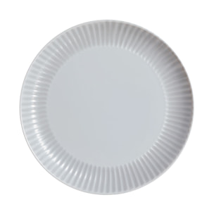 Assiette plate grise 25 cm Cottage - Luminarc