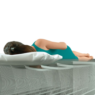 Intex Materasso Gonfiabile Dura-Beam Pillow Rest Mid-Rise Singolo Autogonfiante, 99x191x30 cm