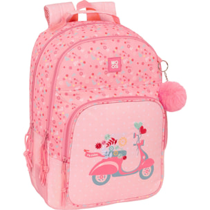 Mochila doble adapt.carro reciclado moos "passion"