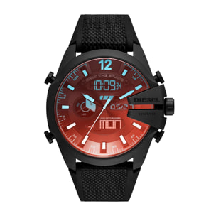 Orologio Diesel MEGA CHIEF Silicone Nero