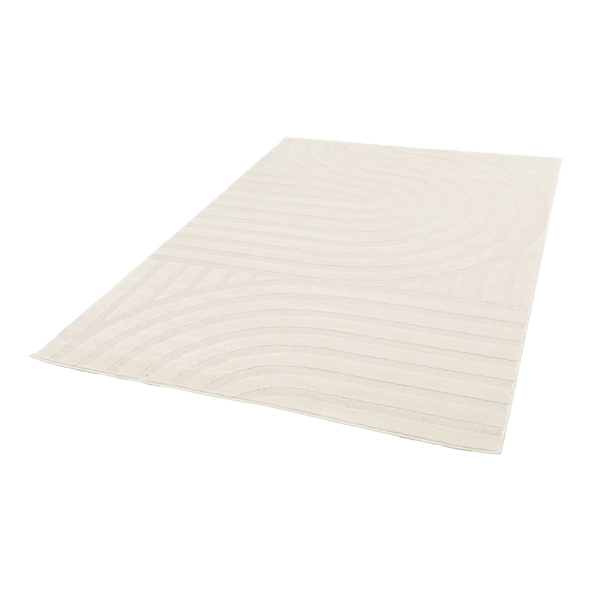 Tapis intérieur motifs arches crème BLAKE