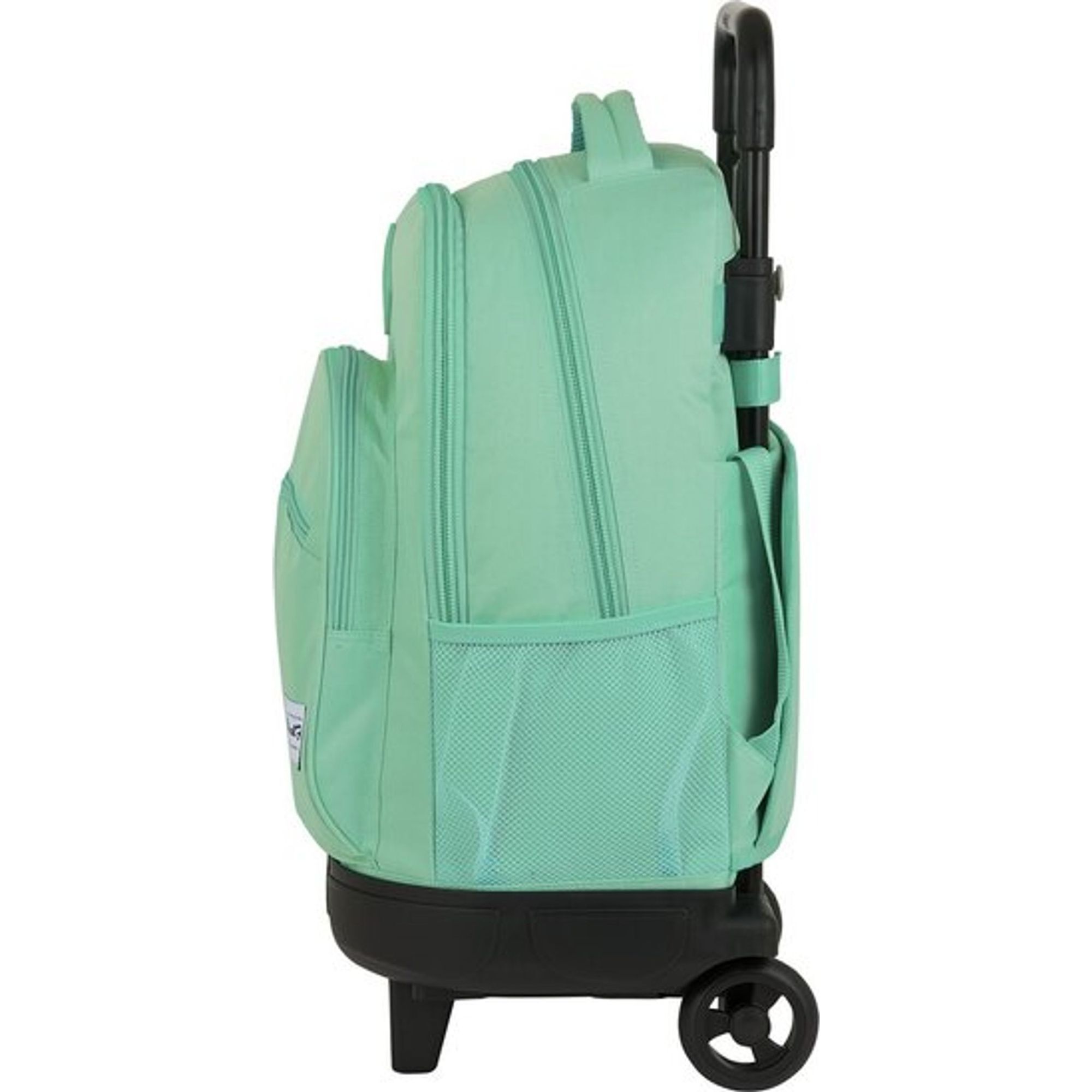 Mochila gde. c/ruedas compact ext. blackfit8 turq