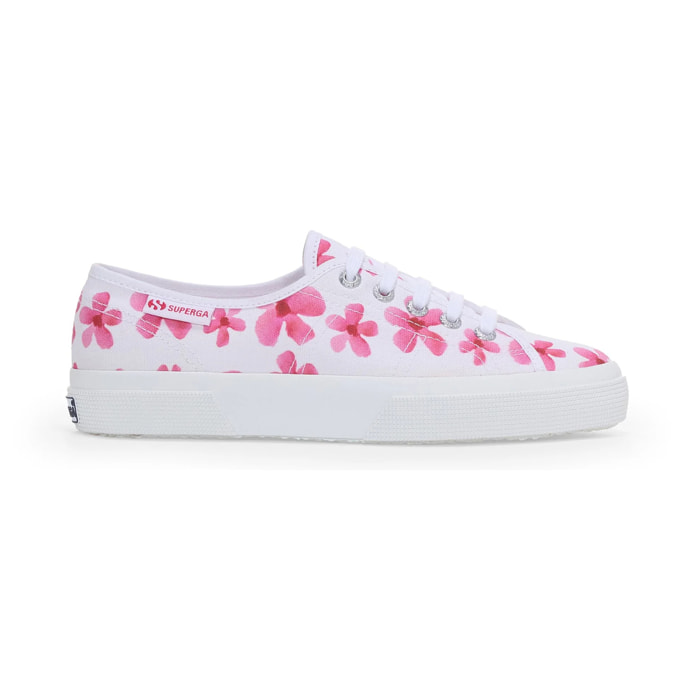 Superga - Donna Bianco - 3750 FLOWER PRINT LEGGERA