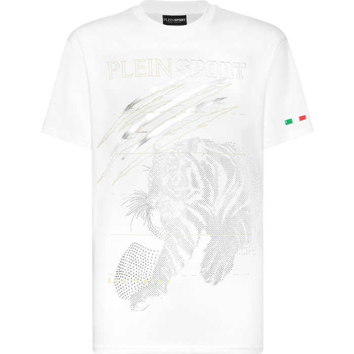 PLEIN SPORT Camiseta Cuello Redondo TIGER
