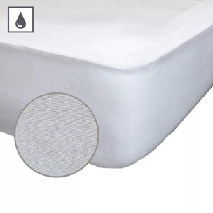 Protege matelas b30 lyocell imperméable 110 g/m² molleton blanc Molleton impermeable lyocell