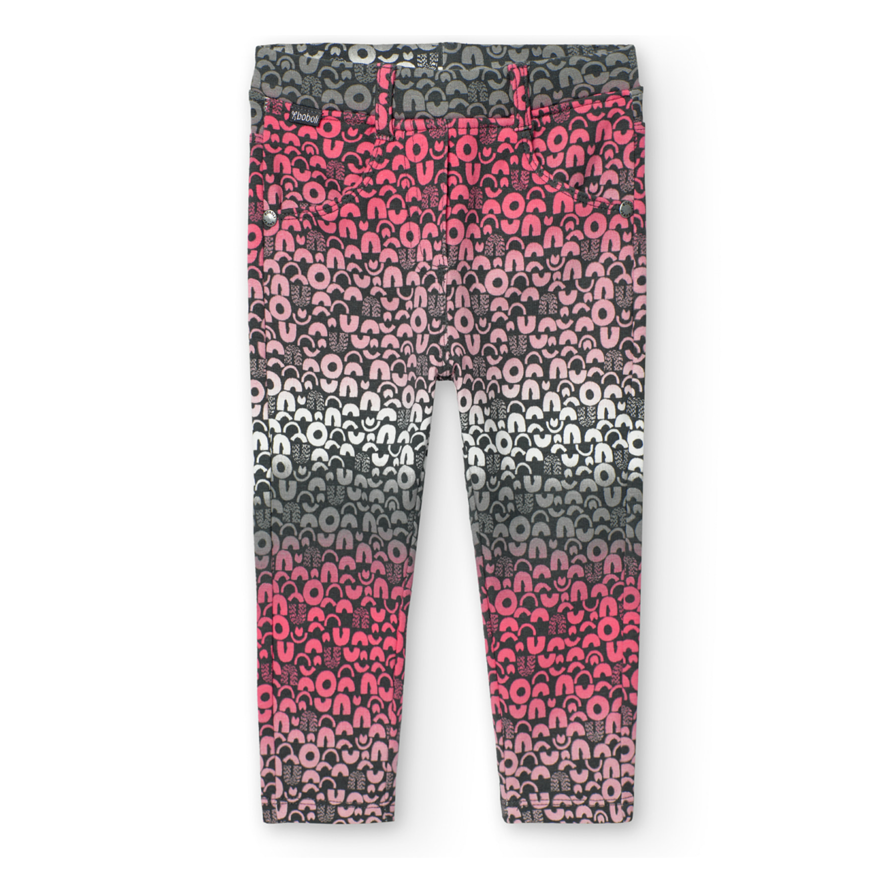 Pantalón felpa estampado de bebé -BCI