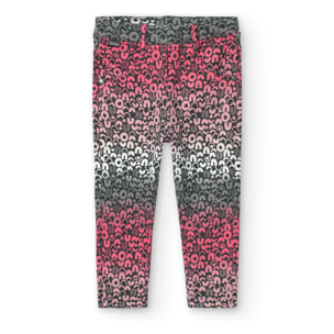 Pantalón felpa estampado de bebé -BCI