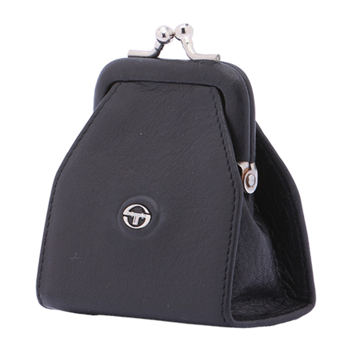 Portafoglio  da donna In Vera pelle Made in Italy 7,5x9x4,5 cm