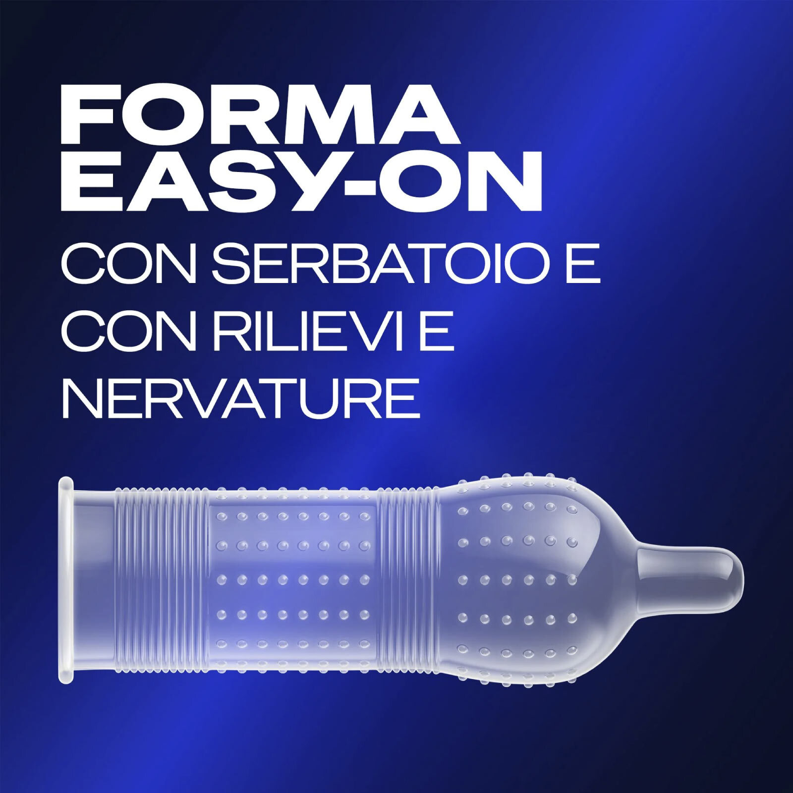 3x Preservativi Durex Sync con Rilievi e Nervature Stimolanti Forma Easy On - 18 Profilattici