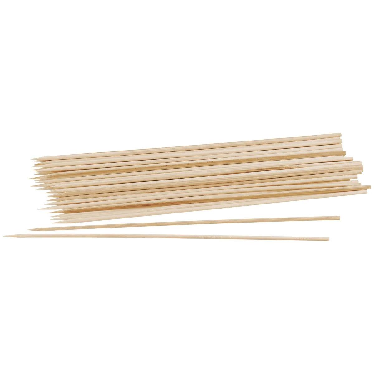 Lot de 105 piques à brochettes en bois de 30 cm Fackelmann