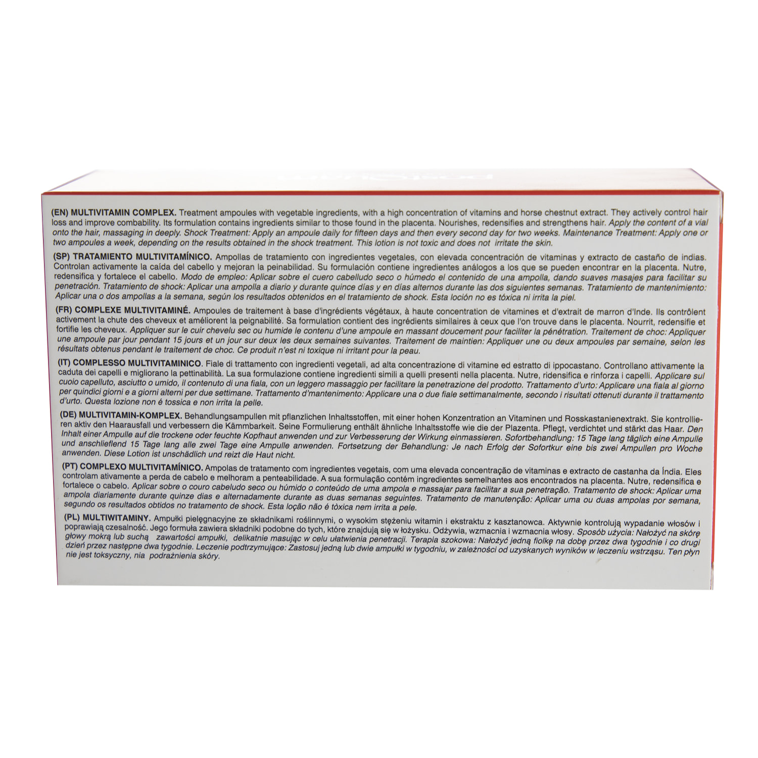 Complexe multivitaminee 12 x 9 ml.