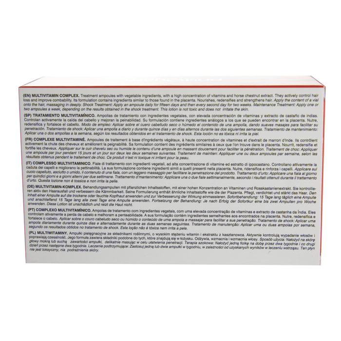 Complexe multivitaminee 12 x 9 ml.