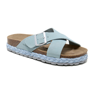 SANDALO CON ZEPPA BILLOWY BLU